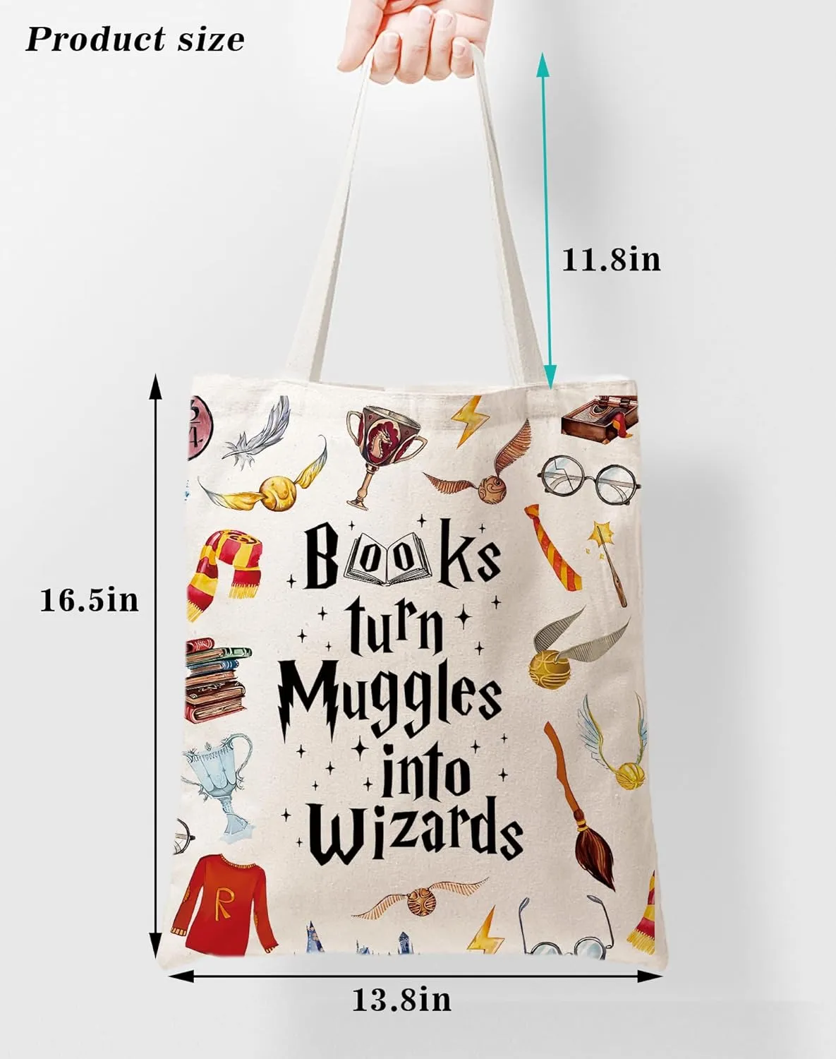 SUNFYCN The Lovers Skeleton Couple Canvas Tote Bag, Book Lovers Librarian Gifts for Women Reusable Grocery Shopping Bag