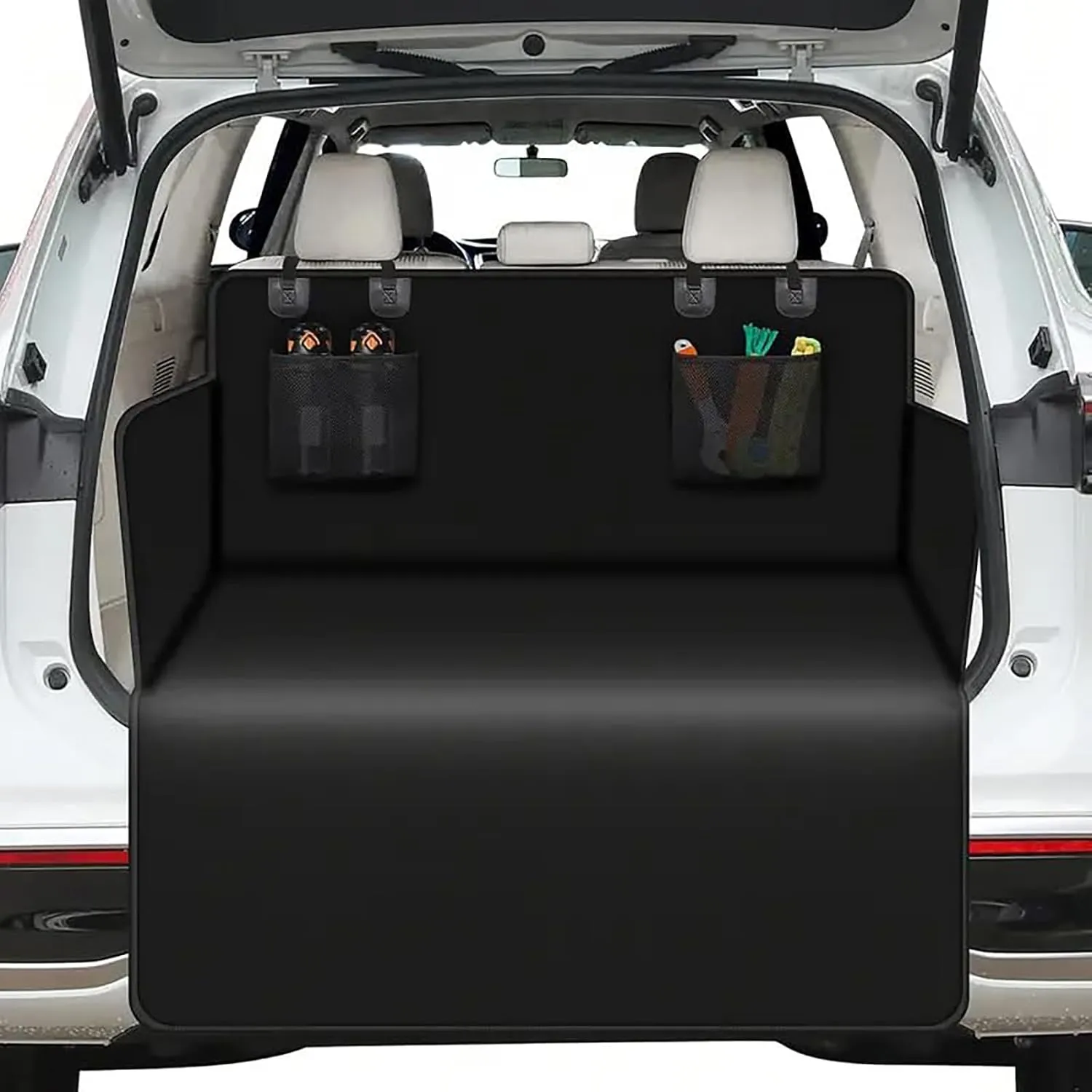 SUV Cargo Liner for Dogs for Chevrolet Chairman Statesman Veritas Rezzo, Comfortable Durable Boot Liner for Dogs Collapsible Pet Dog Trunk Cargo Liner Trunk Dog Cargo Cover