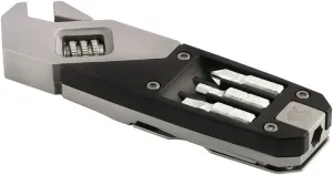 SWISS TECH ST41070 7-in-1 Adjustable Wrench Multi-Tool, Black/Brushed Stainless Steel (Single Pack)