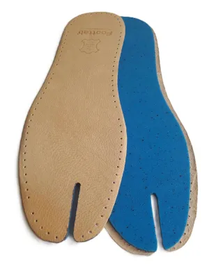 Tabi Leather Insoles for Split-Toe Boots, Traditional Japanese Shoes, Jika Tabi Boots, Tabi Pumps (42(EU))