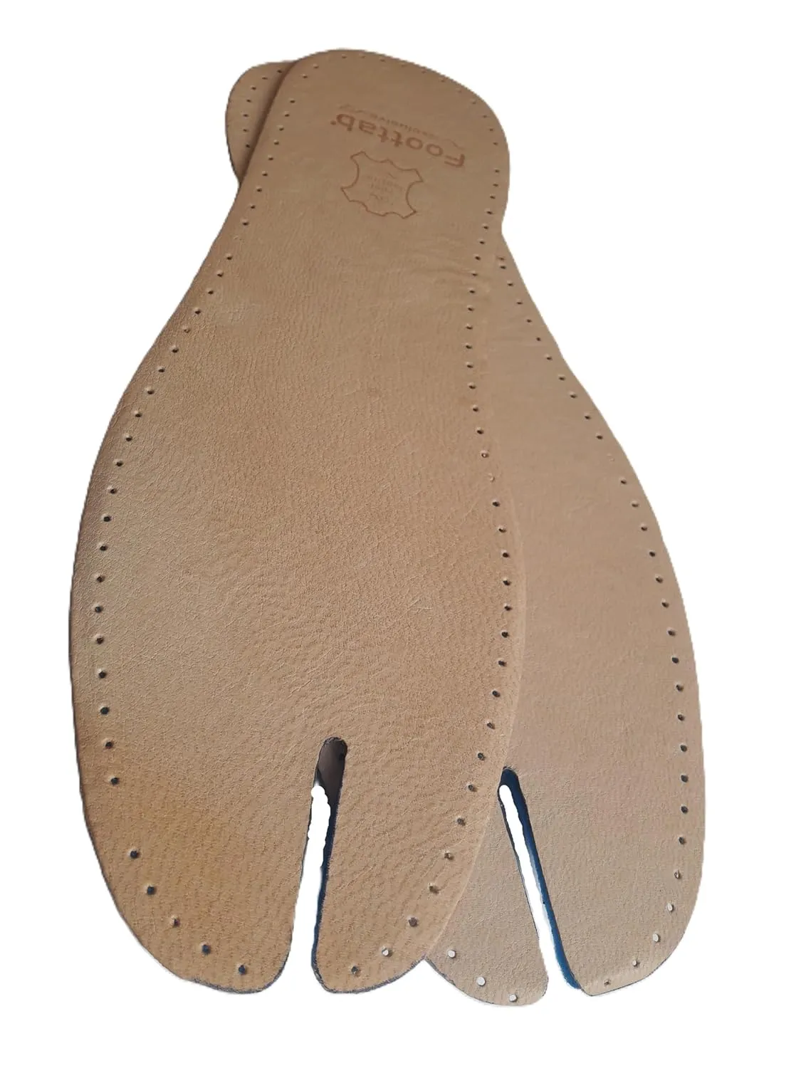 Tabi Leather Insoles for Split-Toe Boots, Traditional Japanese Shoes, Jika Tabi Boots, Tabi Pumps (42(EU))
