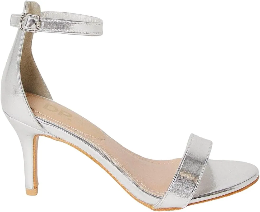 Tasha Barely There Medium Stiletto Heel Sandals