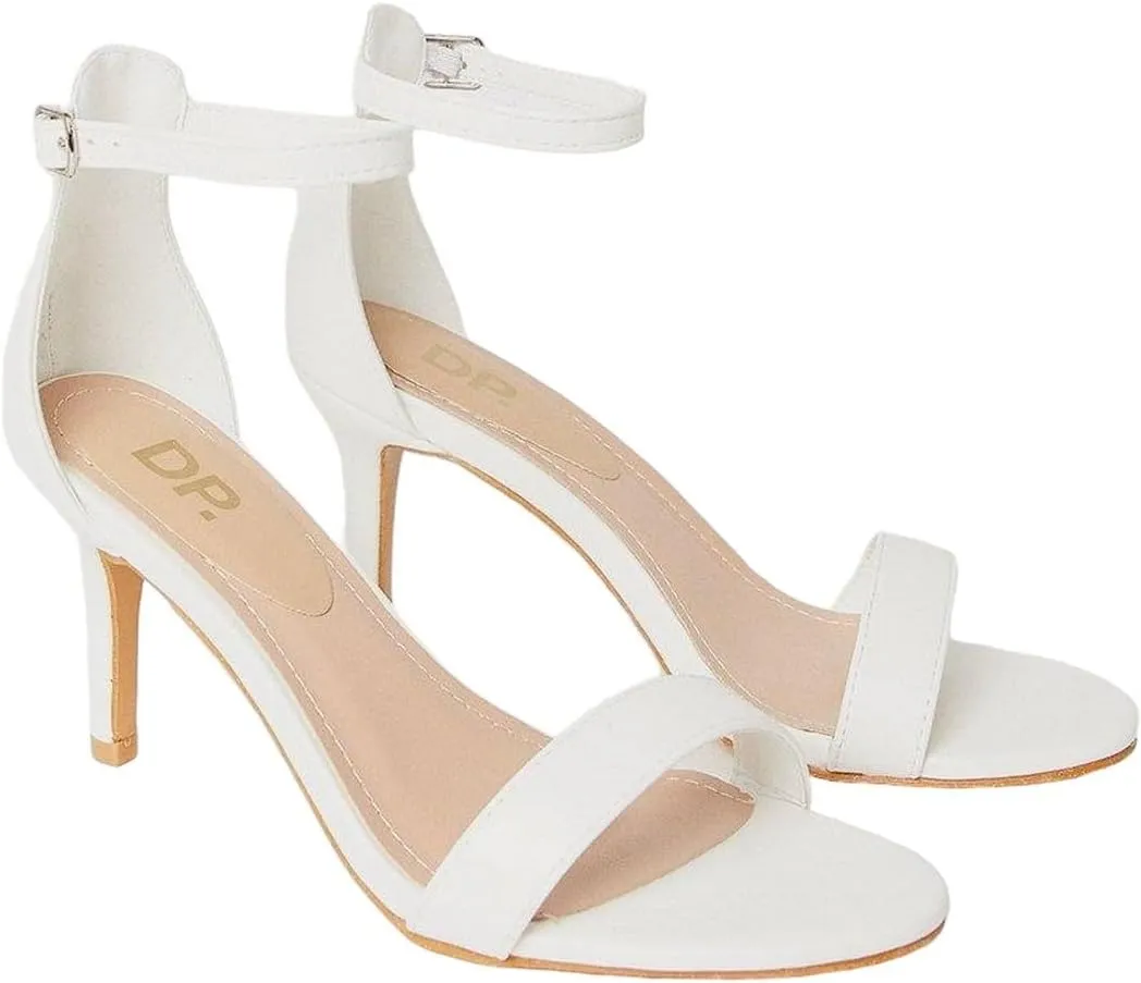 Tasha Barely There Medium Stiletto Heel Sandals