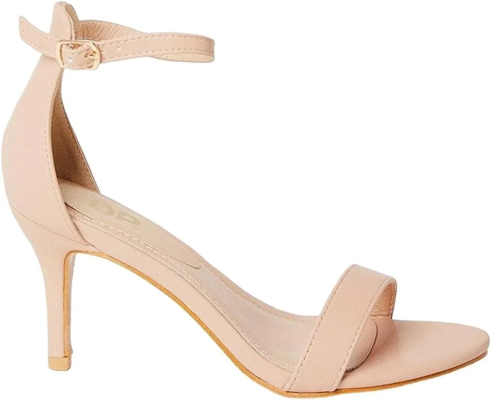 Tasha Barely There Medium Stiletto Heel Sandals