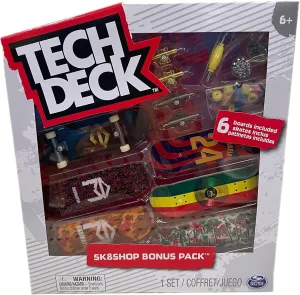 TECH DECK Sk8shop Mini Finger Skateboard Multi Pack 2022 Series (Sk8Mafia)