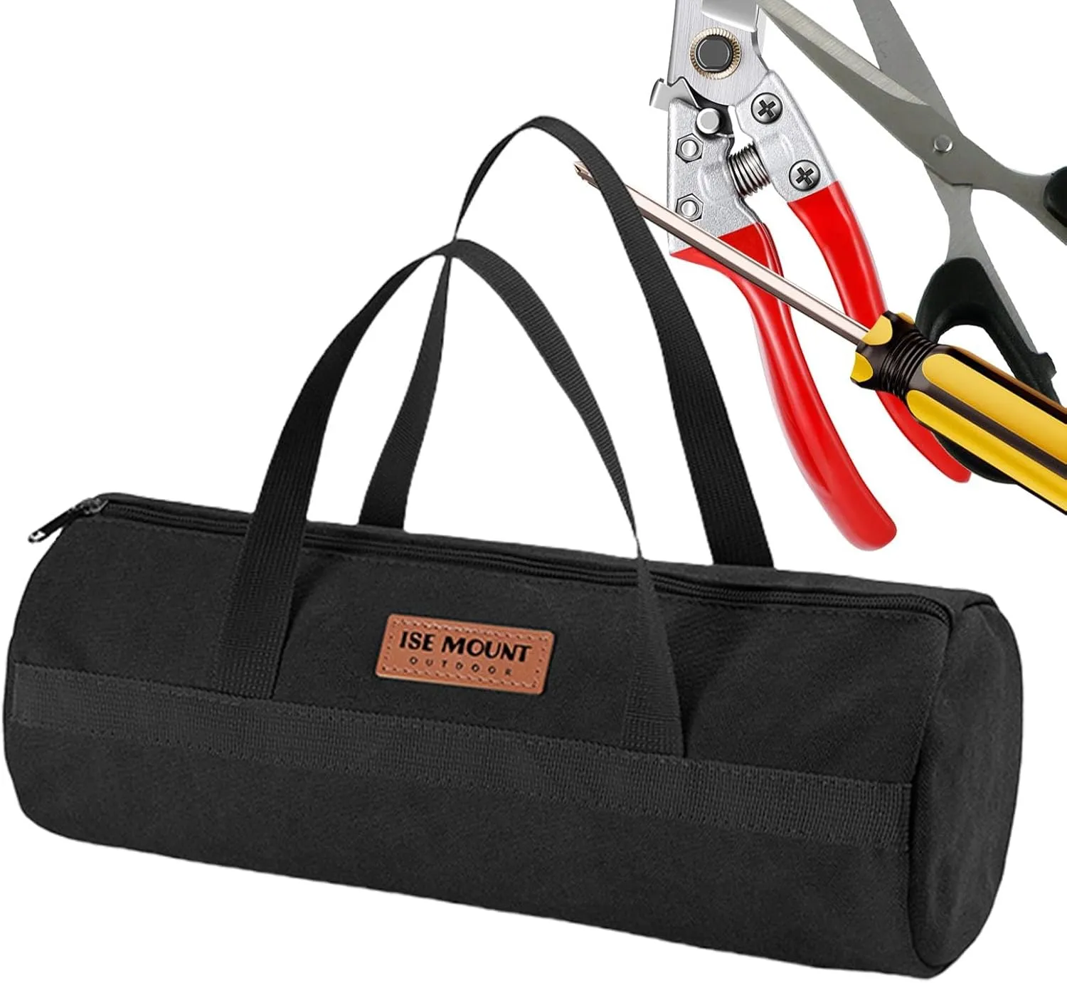 Tent Stake Bag, Tool Bag with Zipper | Portable Tent Stake Storage Bag,Lightweight Tent Accessories Organizer, Tent Bags
