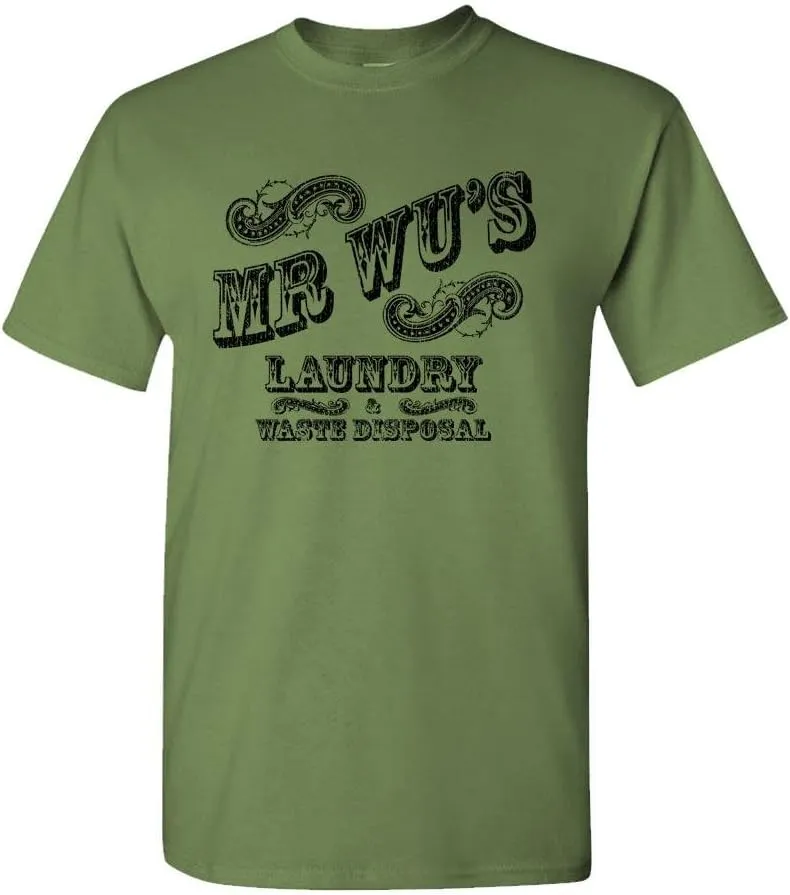 The Goozler - MR WU'S Laundry Service - Mens Cotton T-Shirt