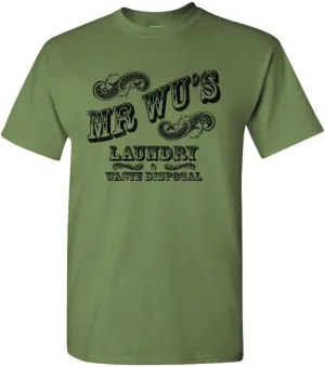The Goozler - MR WU'S Laundry Service - Mens Cotton T-Shirt