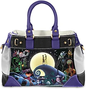 The Nightmare Before Christmas Artistic Faux Leather Handbag