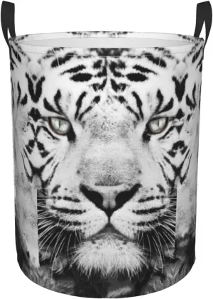 Tiger Laundry Hamper Cool Laundry Baskets Large Animal Hampers Toy Organizer Hamper Bag Dirty Clothes Storage Bin