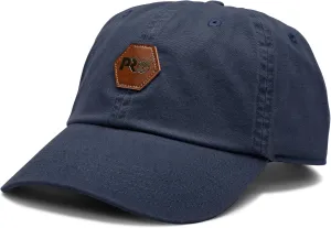Timberland Unisex Faux Leather Logo Low Profile Cap