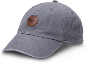 Timberland Unisex Faux Leather Logo Low Profile Cap