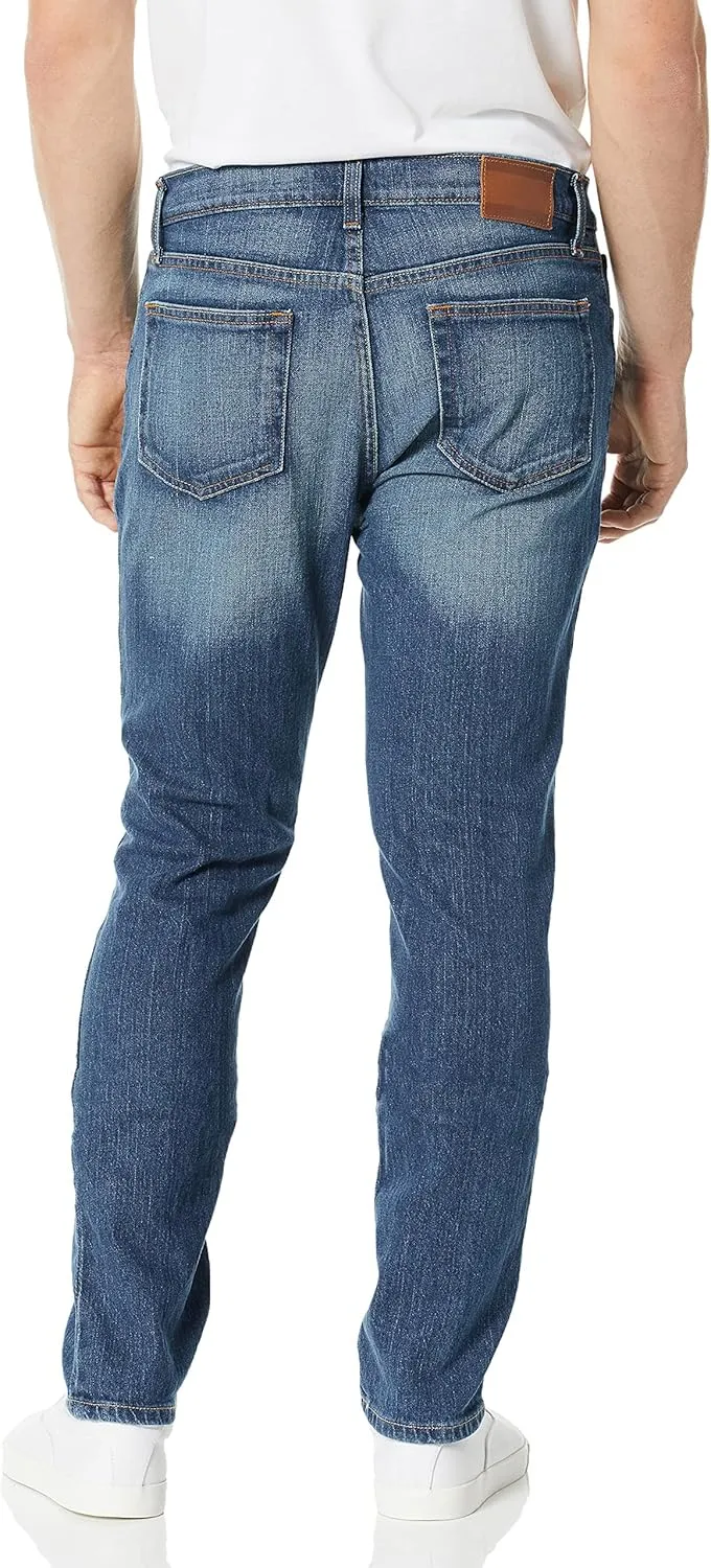 Tommy Hilfiger Men's Straight Fit Stretch Jeans