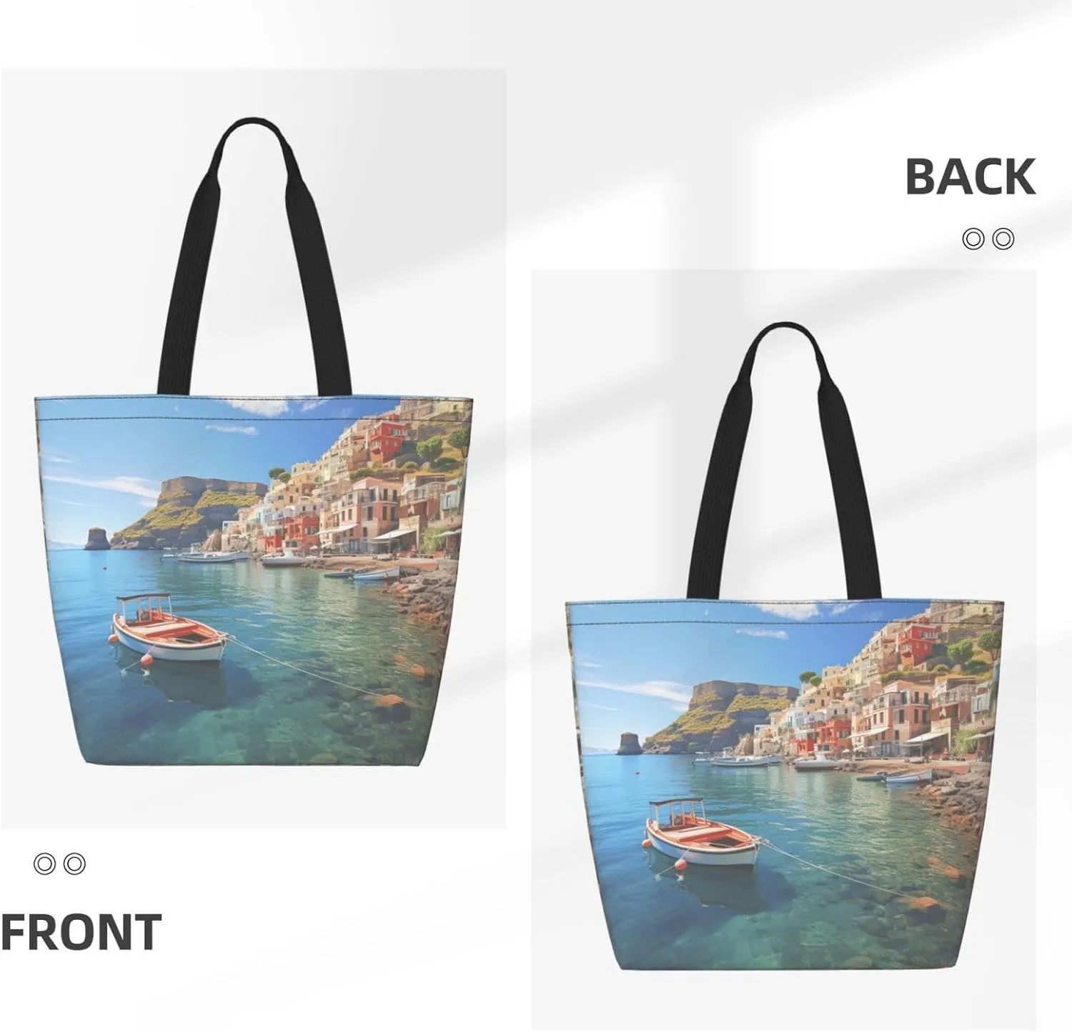 Tote Bag for Women Grocery Bag Reusable Shopping Bag Starry sky butterfly Handbag Foldable Shoulder Bag