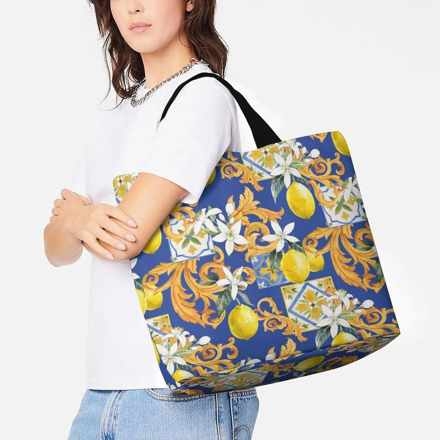 Tote Bag Reusable Grocery Shopping Cloth Bags Gifts For Women Her Mom