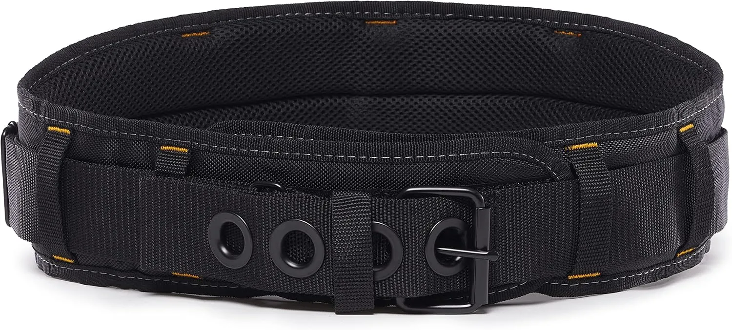 ToughBuilt - Padded Work Belt - Heavy Duty, Deluxe Premium Quality, Durable - Adjustable Size - (TB-43A)