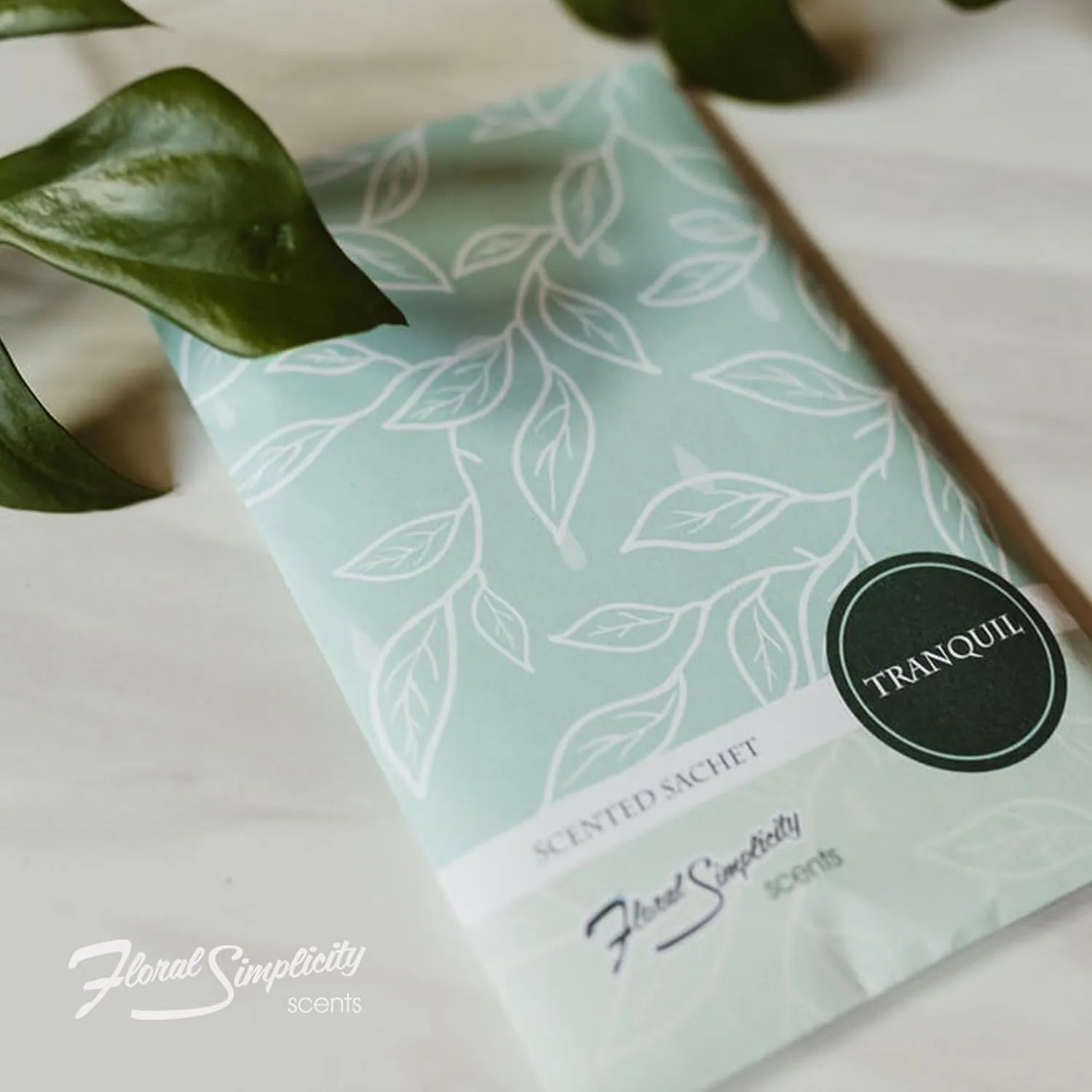 Tranquil Scented Sachets Pack of 6, Everyday - Long-Lasting Scented Bags, Home Fragrance, Air Freshener & Deodorizer for Closet, Room, Drawer, or Cars, Made in USA