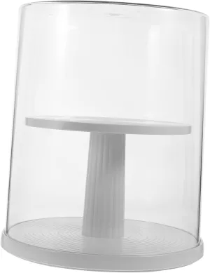 Transparent Two Action Figure Display Box Model Holder for Collectibles Stackable Storage for Dolls and Toys Convenient Showcase for Home Decor