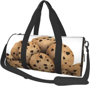 Travel Duffle Bag Weekender Bags For Men Women With Shoe Compartment Large Capacity Weekender Overnight Bag Food Chip Biscuits Carry On Tote Bags Sport Gym Bag For Travel Yoga