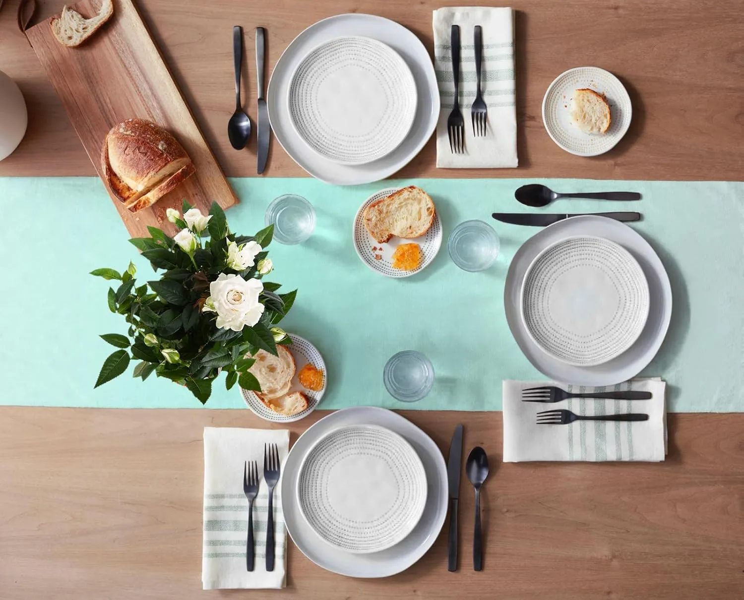 Tropical Summer Beach Table Runner 72 Inches Long - Blue Sky Deck Chair Palm Tree Kitchen Dining Burlap & Cotton Tablerunner for Small/Round/Square/Wedding/Coffee/Dining Table Party Home Décor