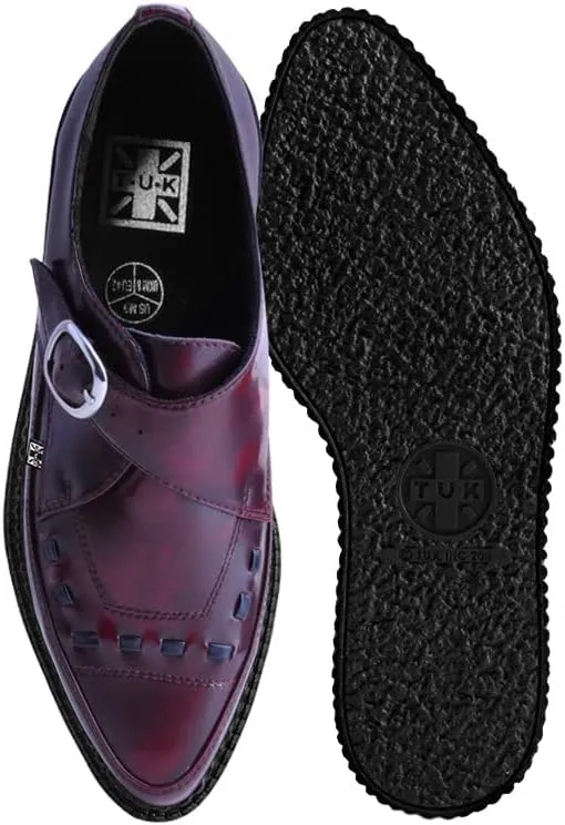 T.U.K Pointed Buckle Creeper Shoes
