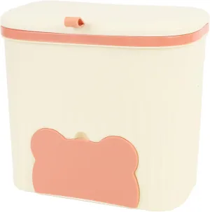 Under Sink Trash Can Large Capacity Wall Mountable Space Saving Hanging Garbage Bin with Lid for Kitchen Bathroom