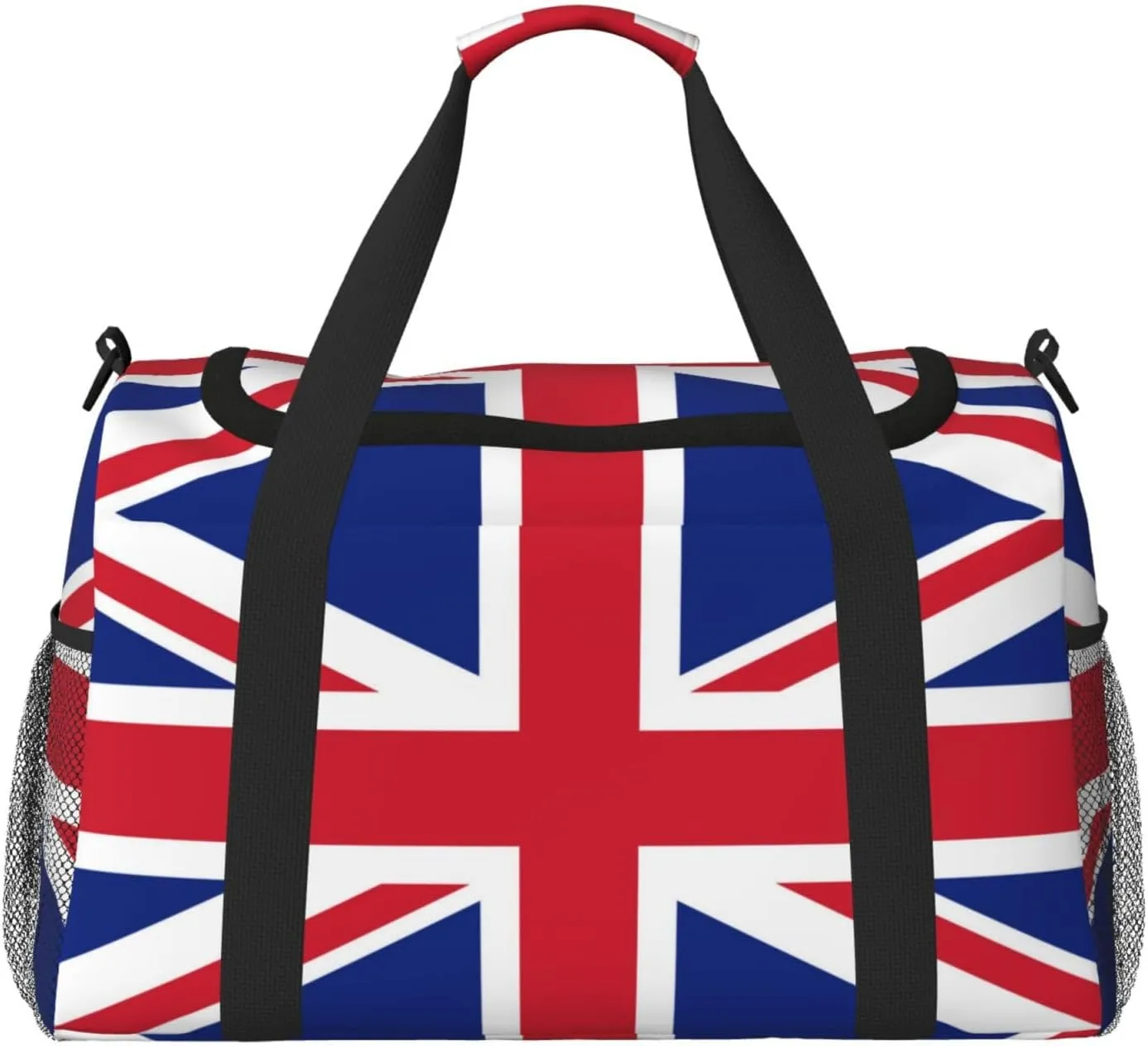 Union Jack All Uk Flag Duffel Travel Gym Sports Overnight Weekend Duffle Bags For Men Women