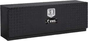 UWS EC40012 48-Inch Gloss Black Heavy-Wall Aluminum Single-Door Topside Tool Box