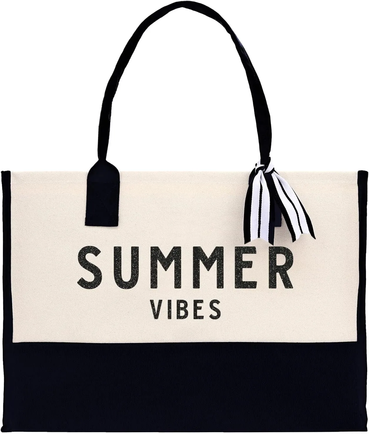 VANESSA ROSELLA Beach Tote Bag Large - Chic Tote Bag for Pool Gym Travel Cruise Picnic Road Trip