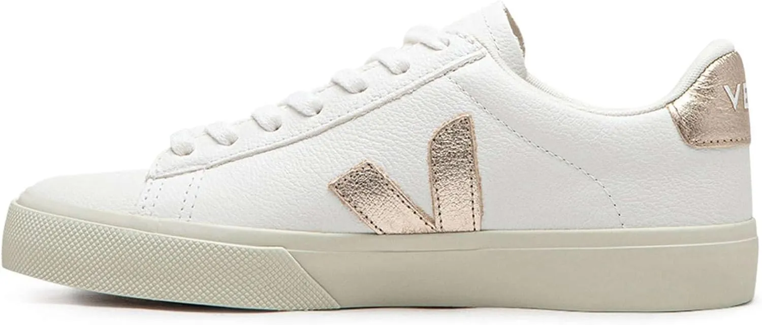 Veja Mens Campo Chromefree Leather Trainers