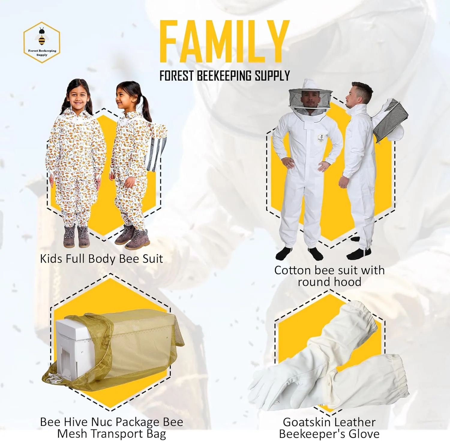Ventilated Beekeeping Jacket with Round Veil, Heavy-Duty YKK Brass Zippers, Lightweight Breathable Airmesh Fabric, Comfortable Protective Bee Safety Gear (XL)