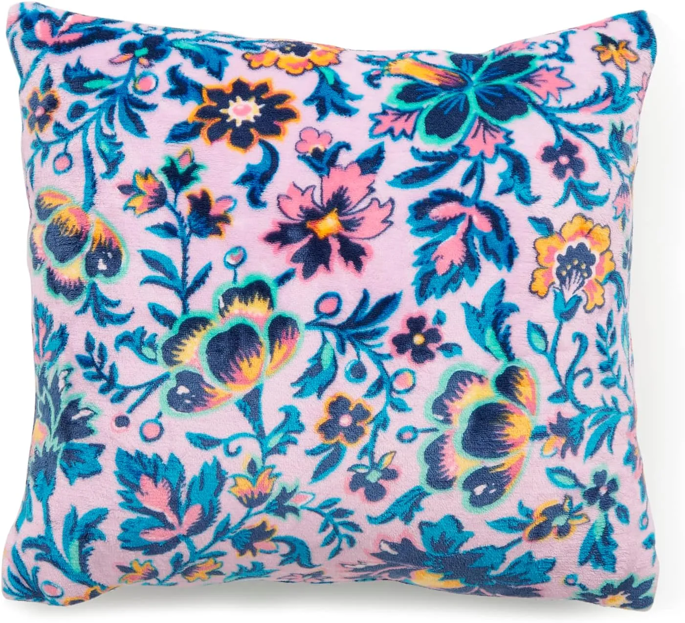 Vera Bradley Women's Decorative Throw Pillow With Removeable Hypoallergenic Insert, Cloud Vine Multi, One Size