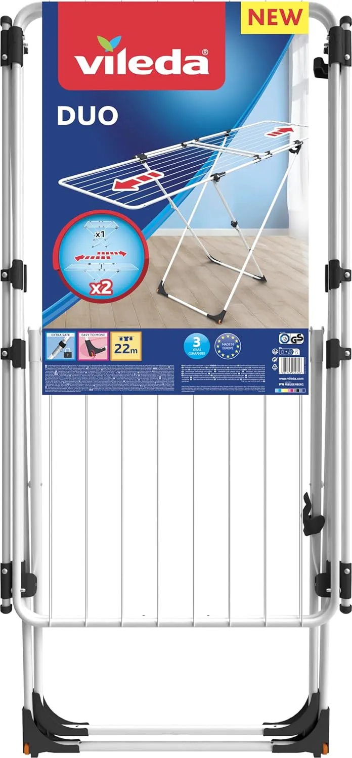 Vileda Clothesline, White, L