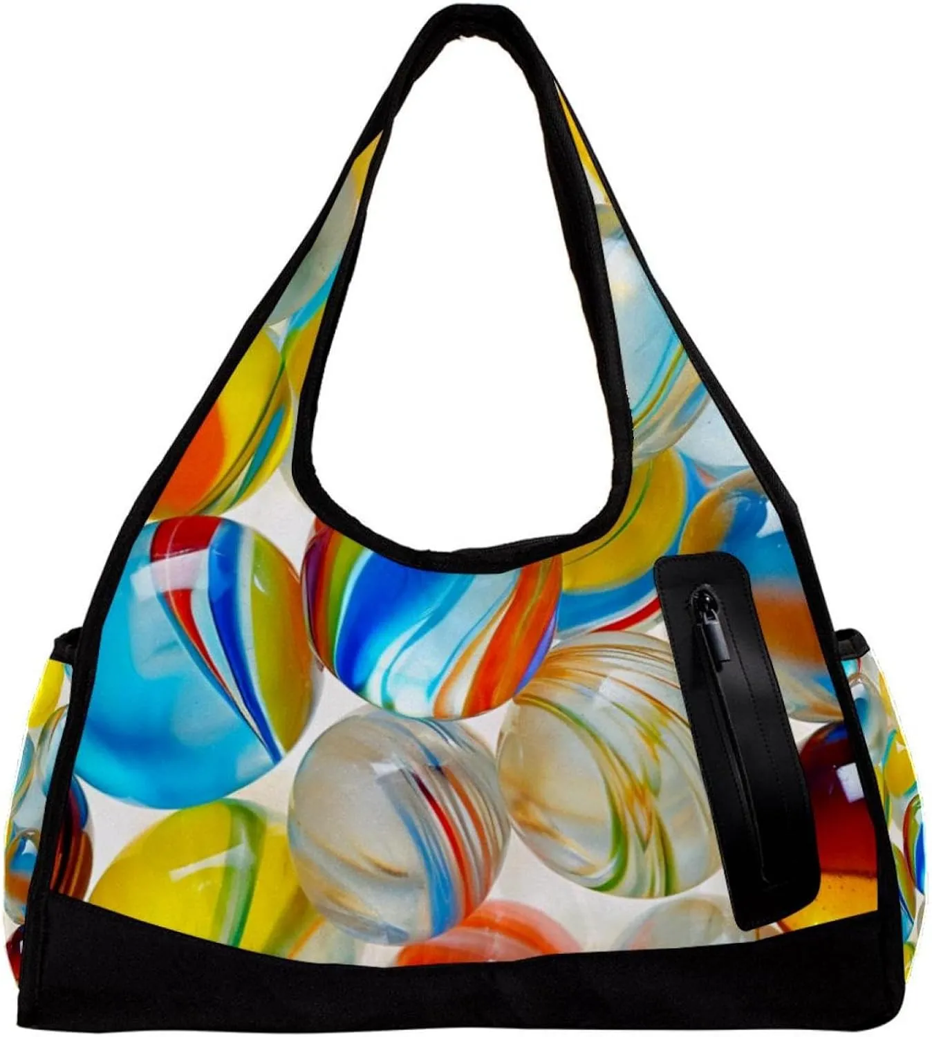 Weekender Travel Bag,Small Gym Bag,Crystal Glass Decorative Candy,Gym Duffle Bag