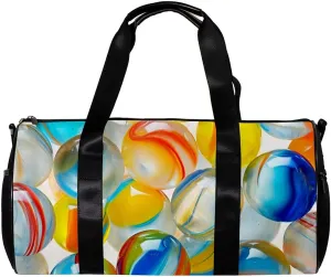 Weekender Travel Bag,Small Gym Bag,Crystal Glass Decorative Candy,Gym Duffle Bag