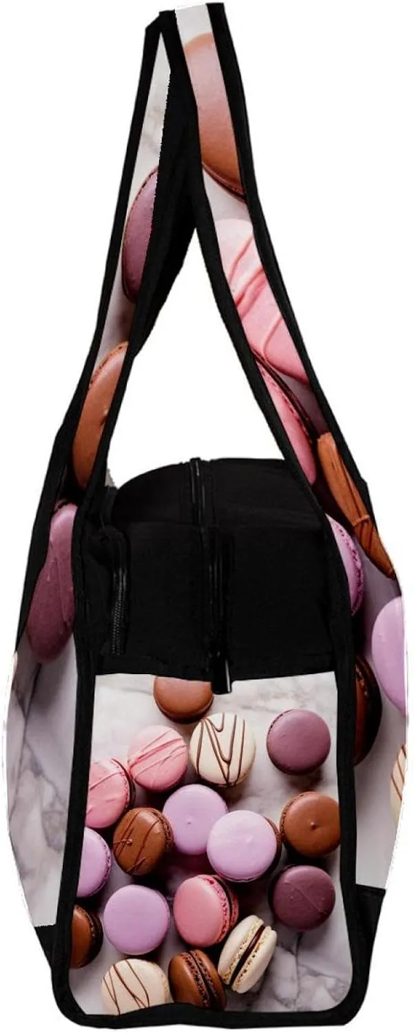 Weekender Travel Bag,Small Gym Bag,Dessert Cake and Marble,Gym Duffle Bag