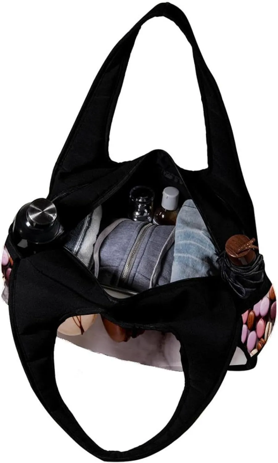 Weekender Travel Bag,Small Gym Bag,Dessert Cake and Marble,Gym Duffle Bag