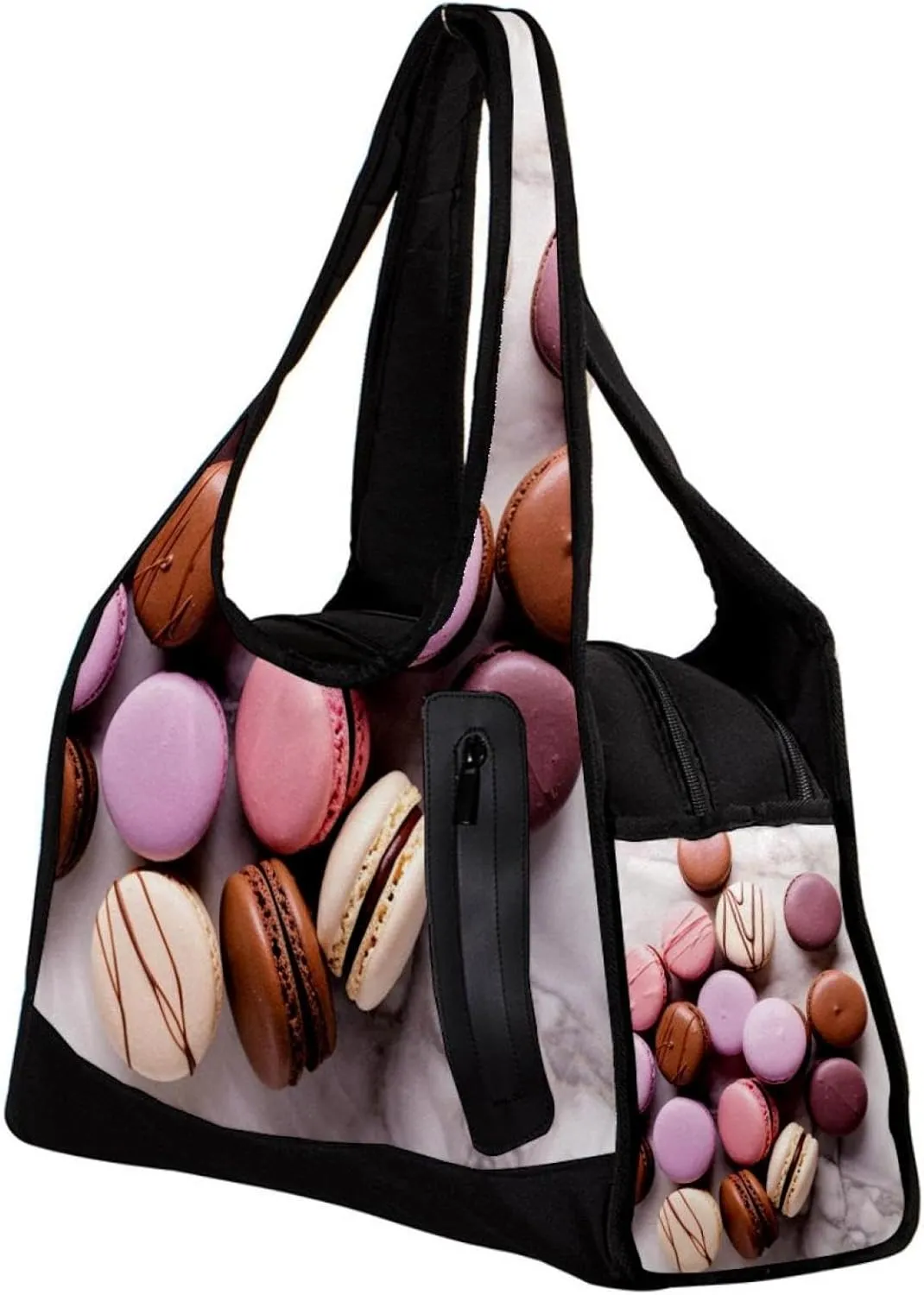 Weekender Travel Bag,Small Gym Bag,Dessert Cake and Marble,Gym Duffle Bag