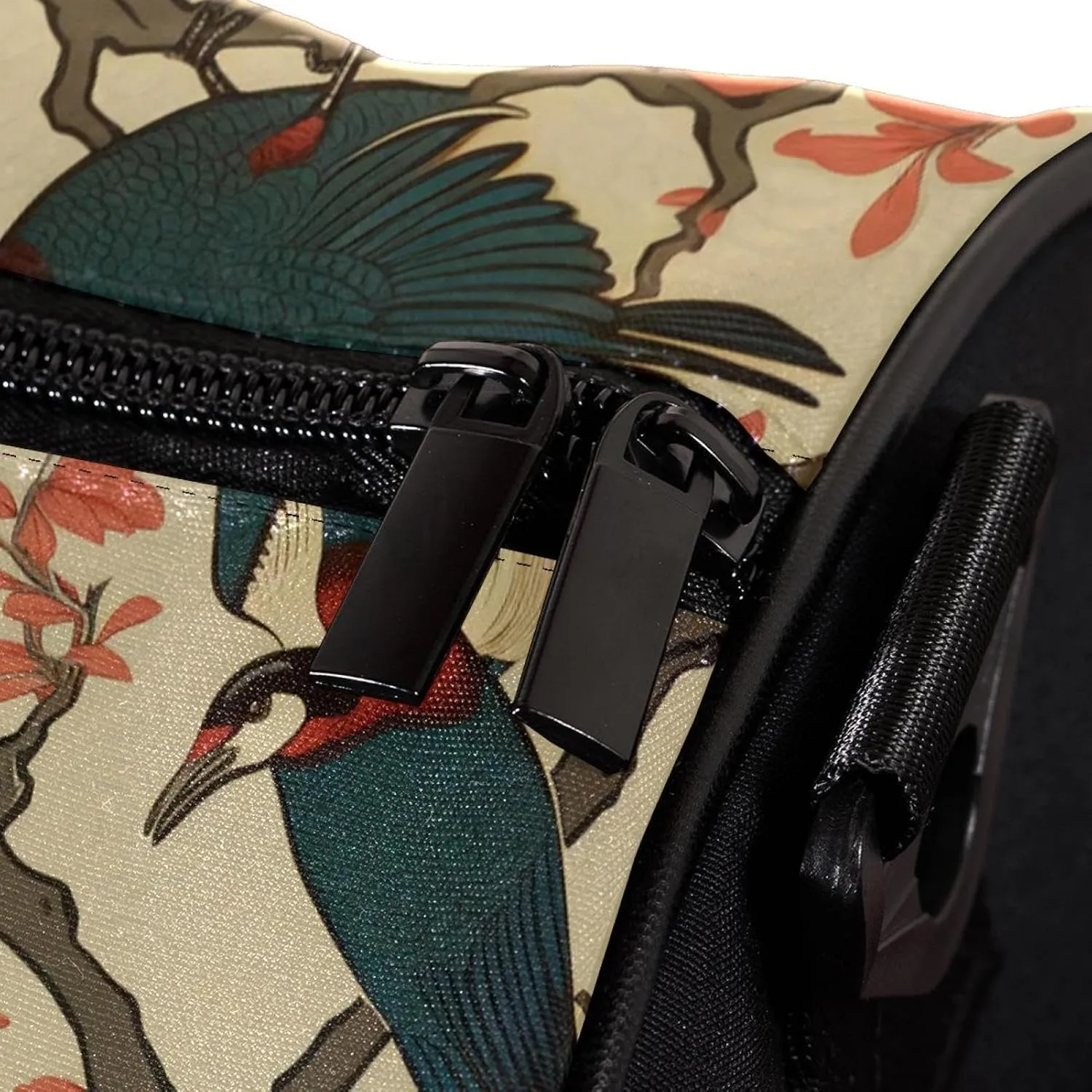 Weekender Travel Bag,Small Gym Bag,Wild Goose Tree Flying Ducks,Gym Duffle Bag