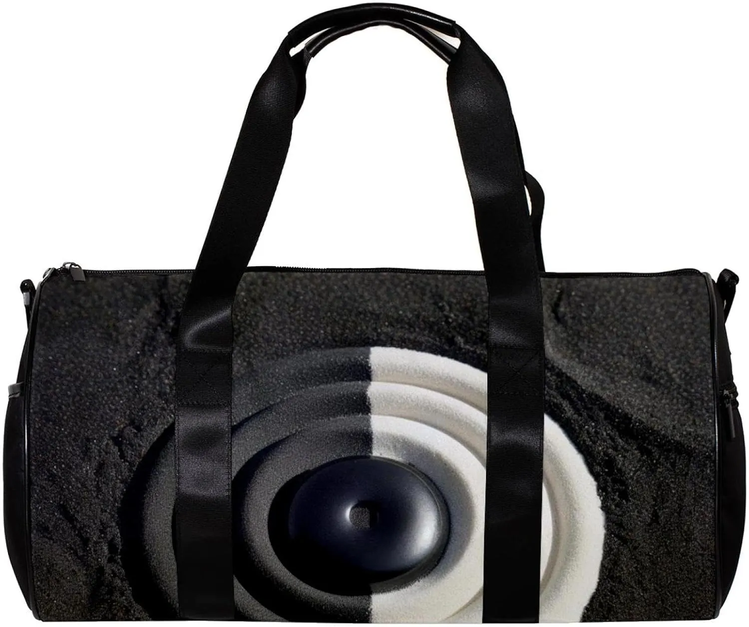 Weekender Travel Bag,Small Gym Bag,Ying Yang Gossip,Gym Duffle Bag
