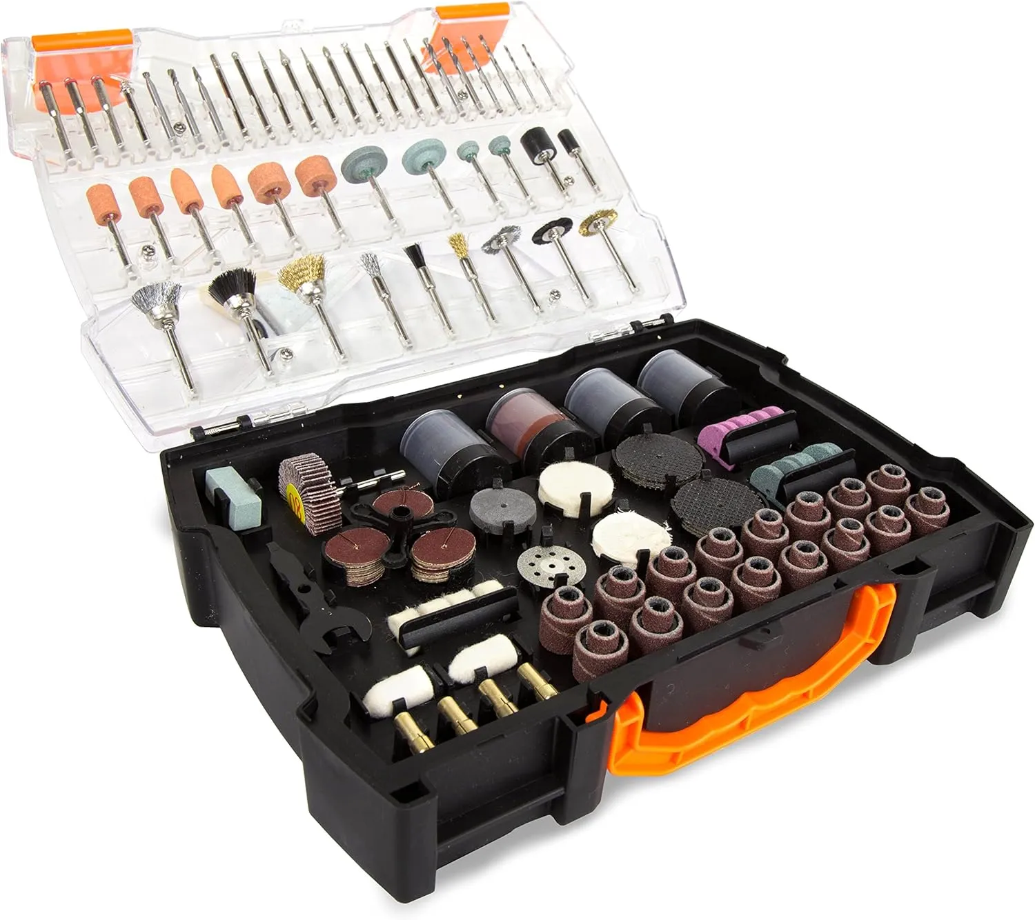 WEN 230282A 282-Piece Rotary Tool Accessory Kit with Carrying Case