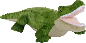Wild Republic Cuddlekins Eco Alligator, Stuffed Animal, 12 Inches, Plush Toy, Fill is Spun Recycled Water Bottles, Eco Friendly