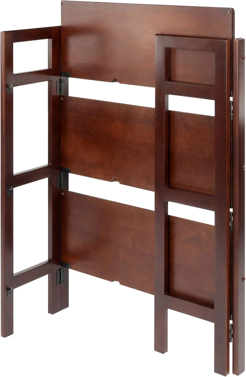 Winsome Wood Terry Shelving, Walnut, 3