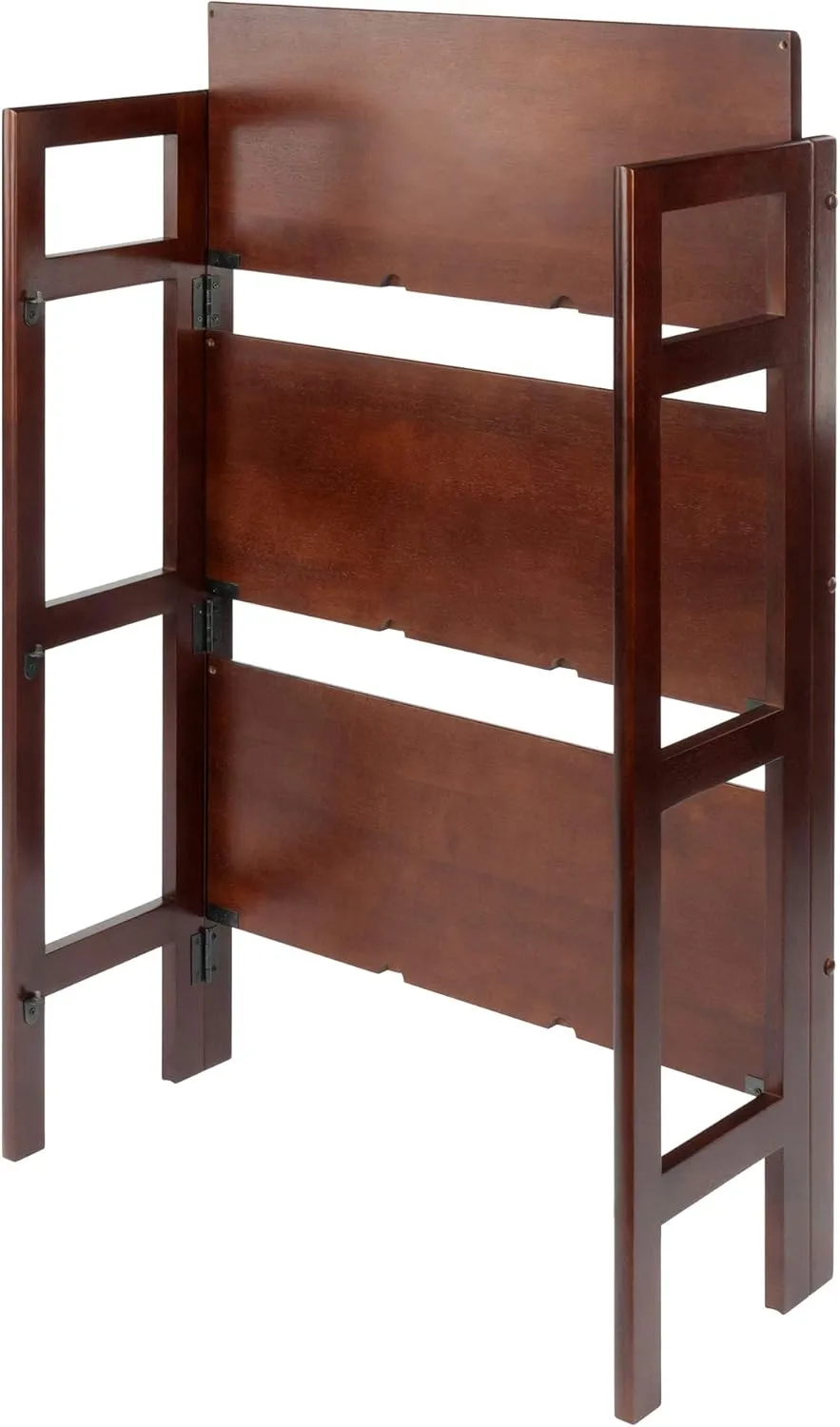 Winsome Wood Terry Shelving, Walnut, 3