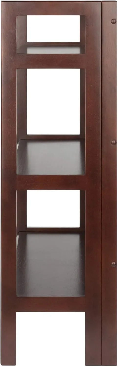 Winsome Wood Terry Shelving, Walnut, 3