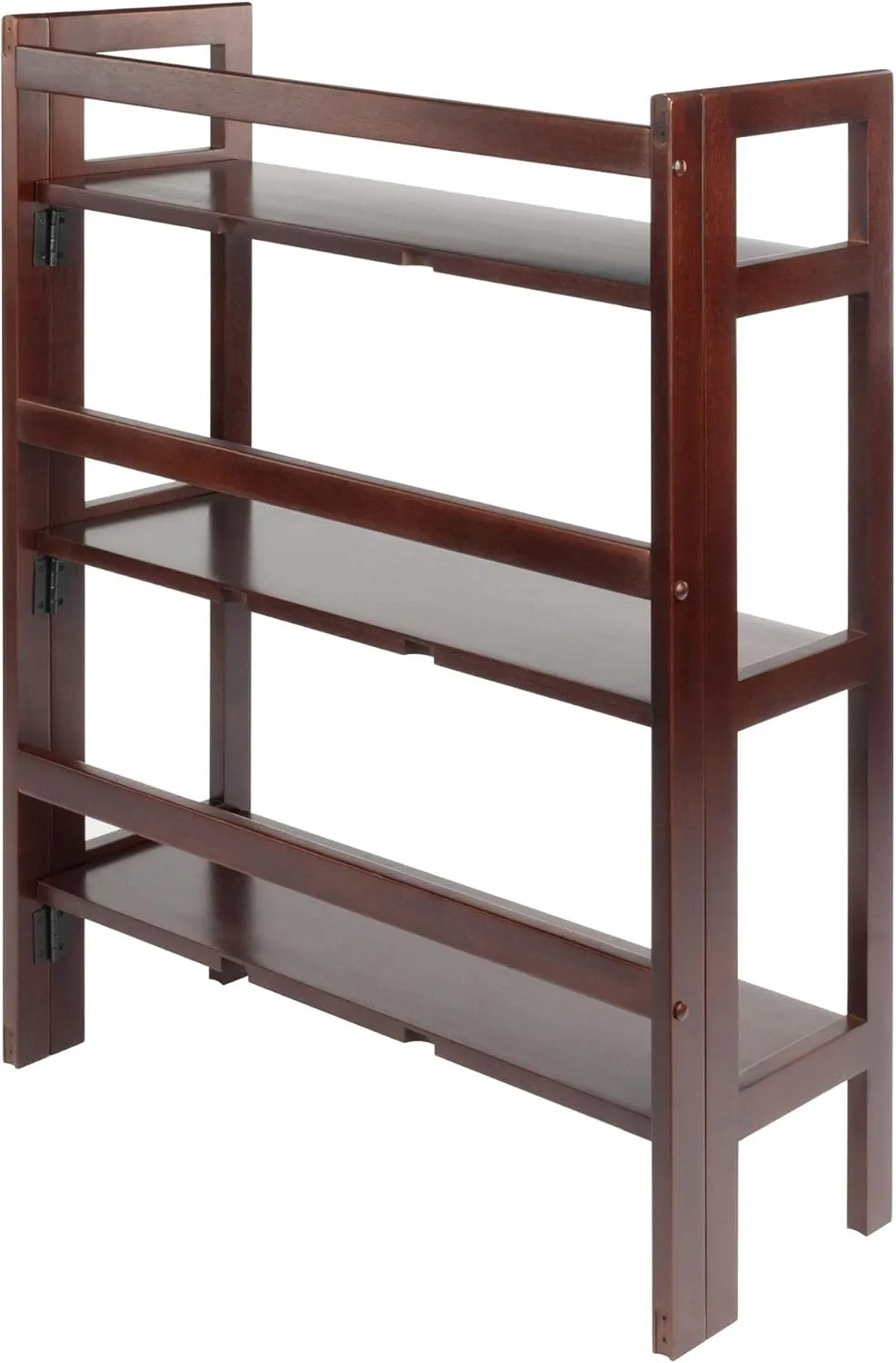 Winsome Wood Terry Shelving, Walnut, 3