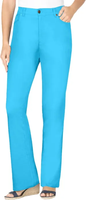 Woman Within Plus Size Bootcut Stretch Denim Jean