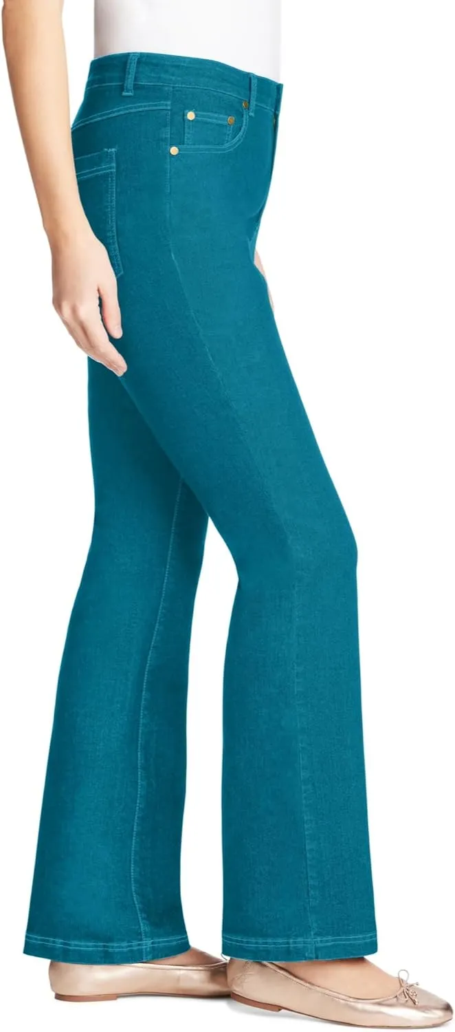 Woman Within Plus Size Bootcut Stretch Denim Jean