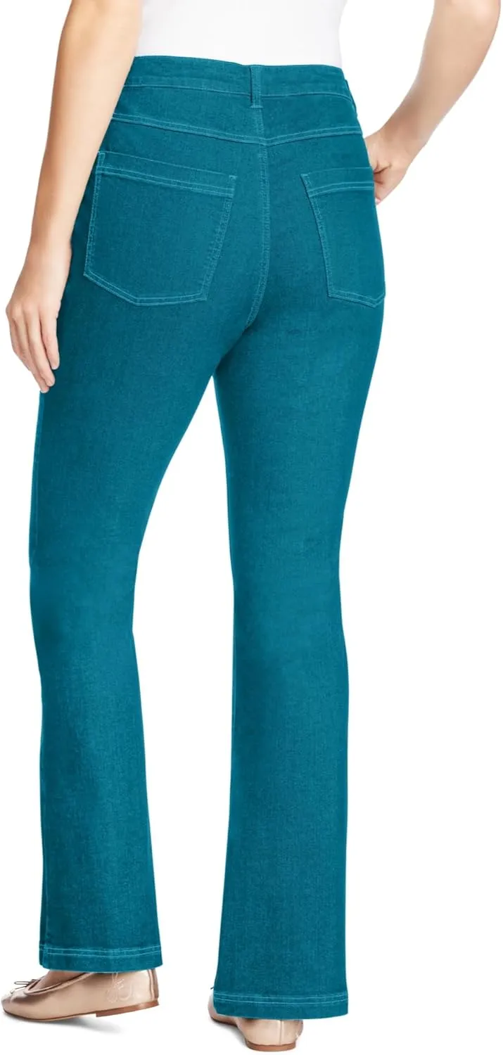 Woman Within Plus Size Bootcut Stretch Denim Jean