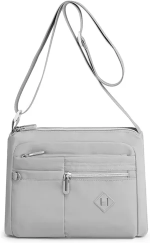 Women Lightweight Multi-Pocket Shoulder Bag,With Adjustable Shoulder Strap, Multi-Pocket Shoulder Crossbody Bag For Women.